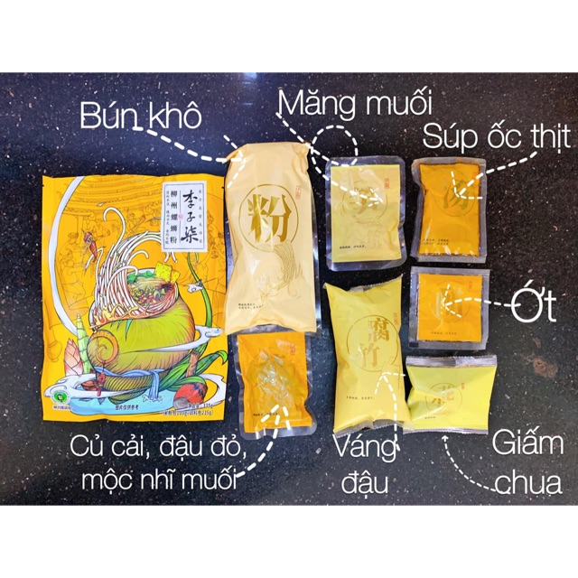 Bún ốc Liễu Châu - Bún ốc Lý Tử Thất