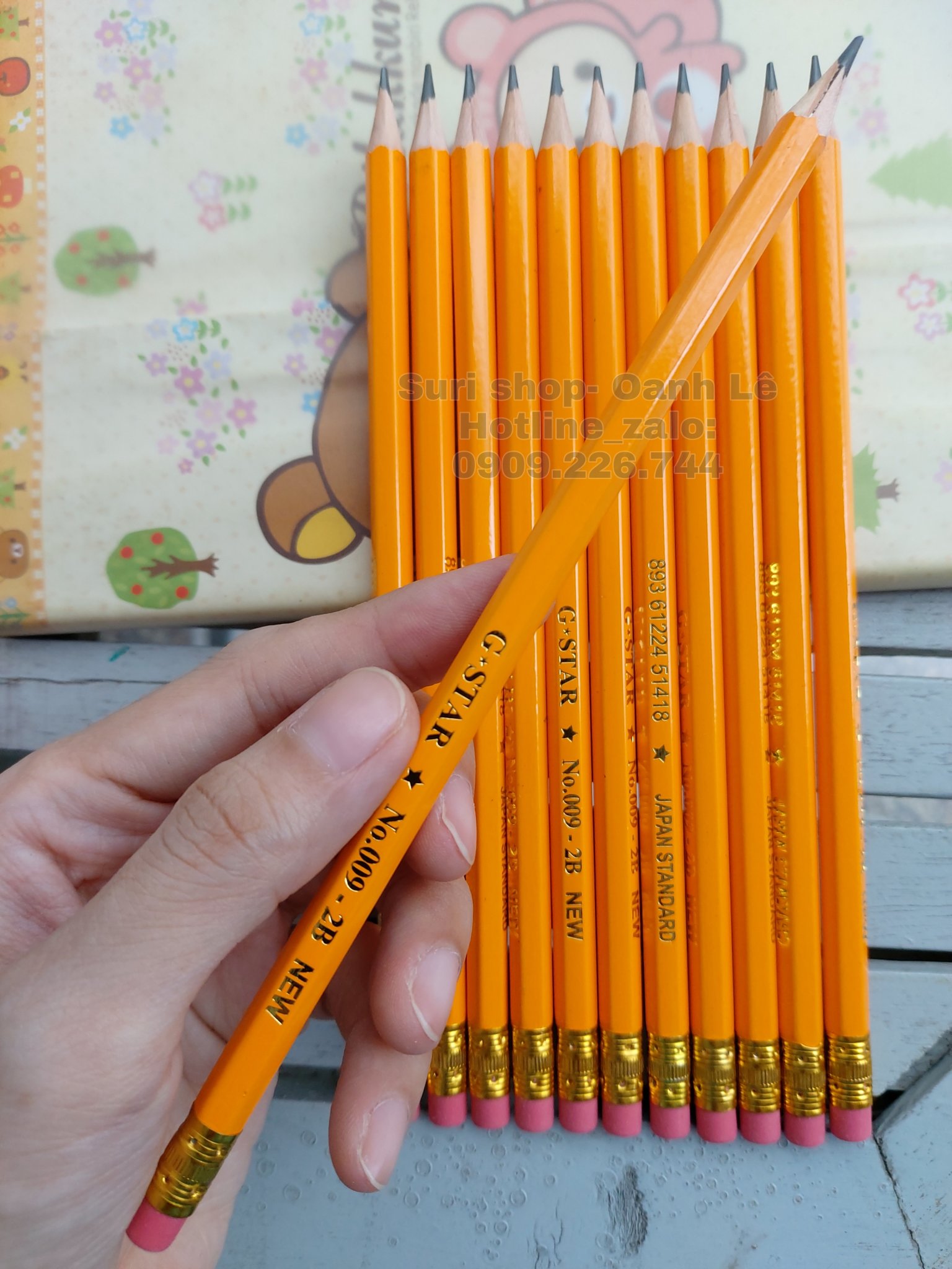 Hộp 12 cây bút chì 2b Gstat GS 009