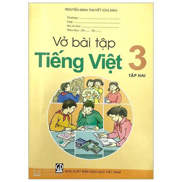 Sách - Vở Bài Tập Tiếng Việt - Lớp 3 - Tập 2 - Tái Bản 2021