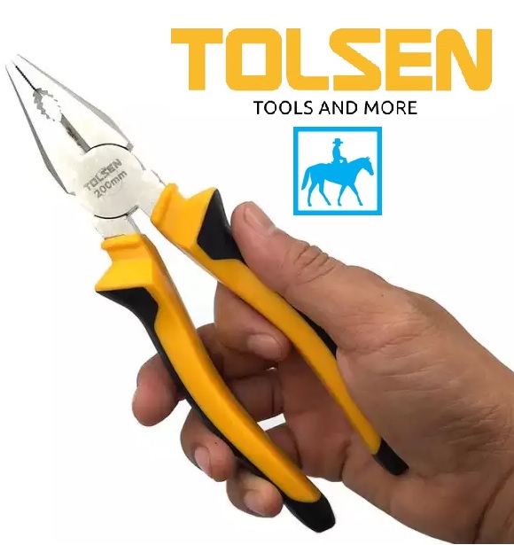 Kềm răng kìm điện 200mm 8inch TOLSEN 10002