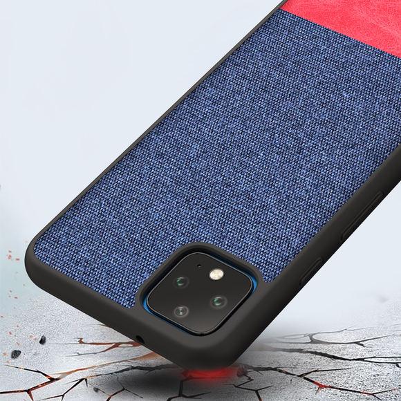 Ốp lưng Google Pixel 4 Vải Da thời trang cao cấp