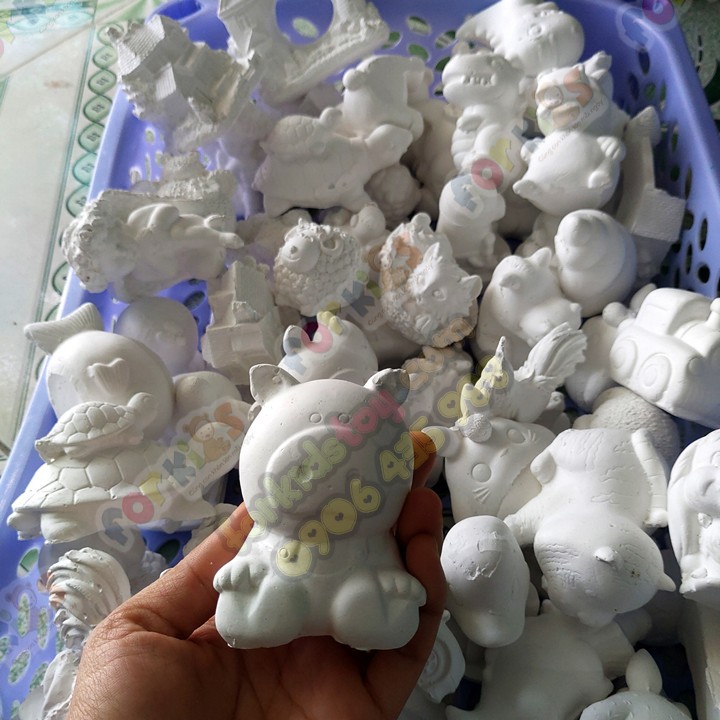Tô Tượng Cho Bé Combo 100 Tượng Size 6-8Cm