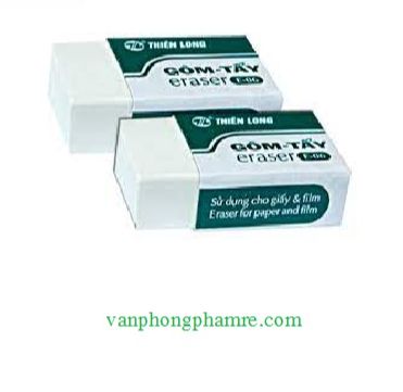 Gôm tẩy Thiên Long E-06