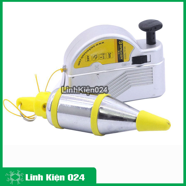 Quả dọi từ tính ( lập lòn từ tính) EACKER 310g có nam châm và ghim đính