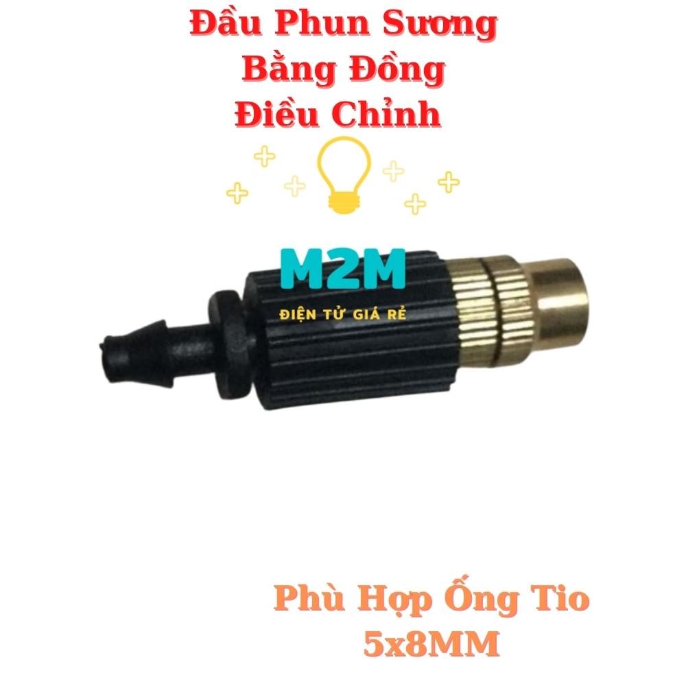 Đầu Phun Sương Sát Khuẩn🍀Béc đồng rửa tay sát khuẩn nối ống 6MM