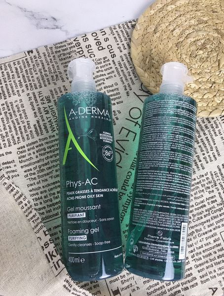 Sữa rửa mặt ADERMA SỮA RỬA MẶT DÀNH CHO DA NHỜN MỤN