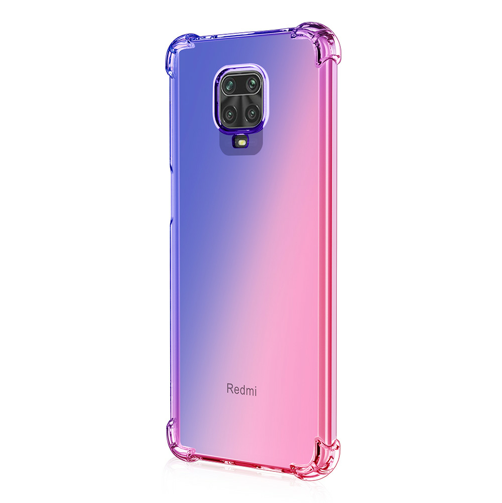 Ốp lưng Xiaomi Redmi Note 9s / Note 9 Pro dẻo TPU đa sắc lồi 4 góc
