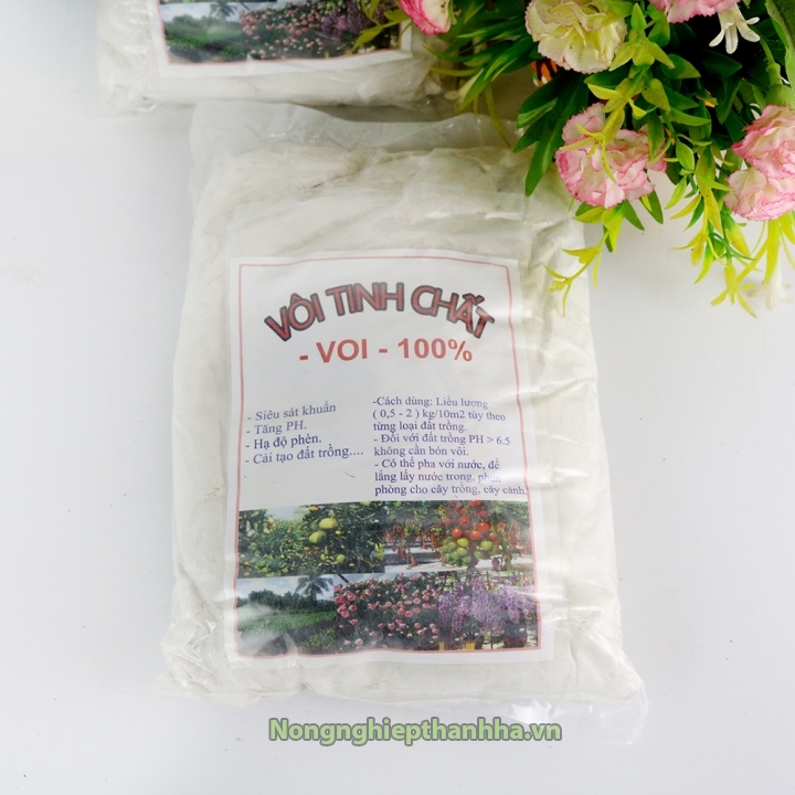 Vôi bột sát khuẩn gói 1kg