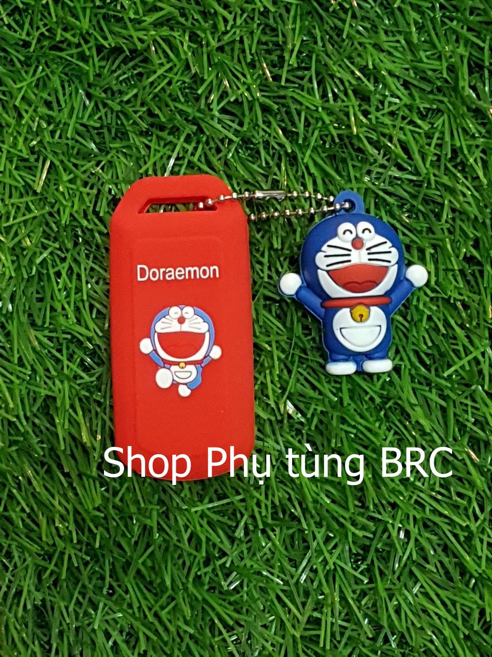 Bao da chìa khóa SMARTKEY 3 nấc công tắc DORAEMON
