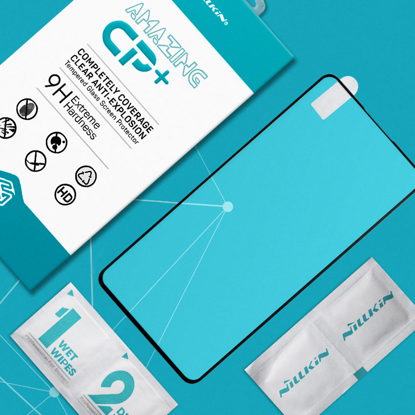 Kính cường lực cho Oppo Reno 3 Pro 5G ( Màn Hình Cong ) Full màn hình hiệu Nillkin (Đen)