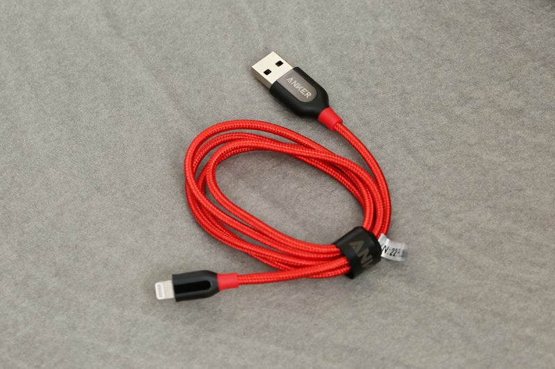 Cáp Lightning MFI 0.9 m Anker PowerLine+ A8121 Đỏ ( Likenew )