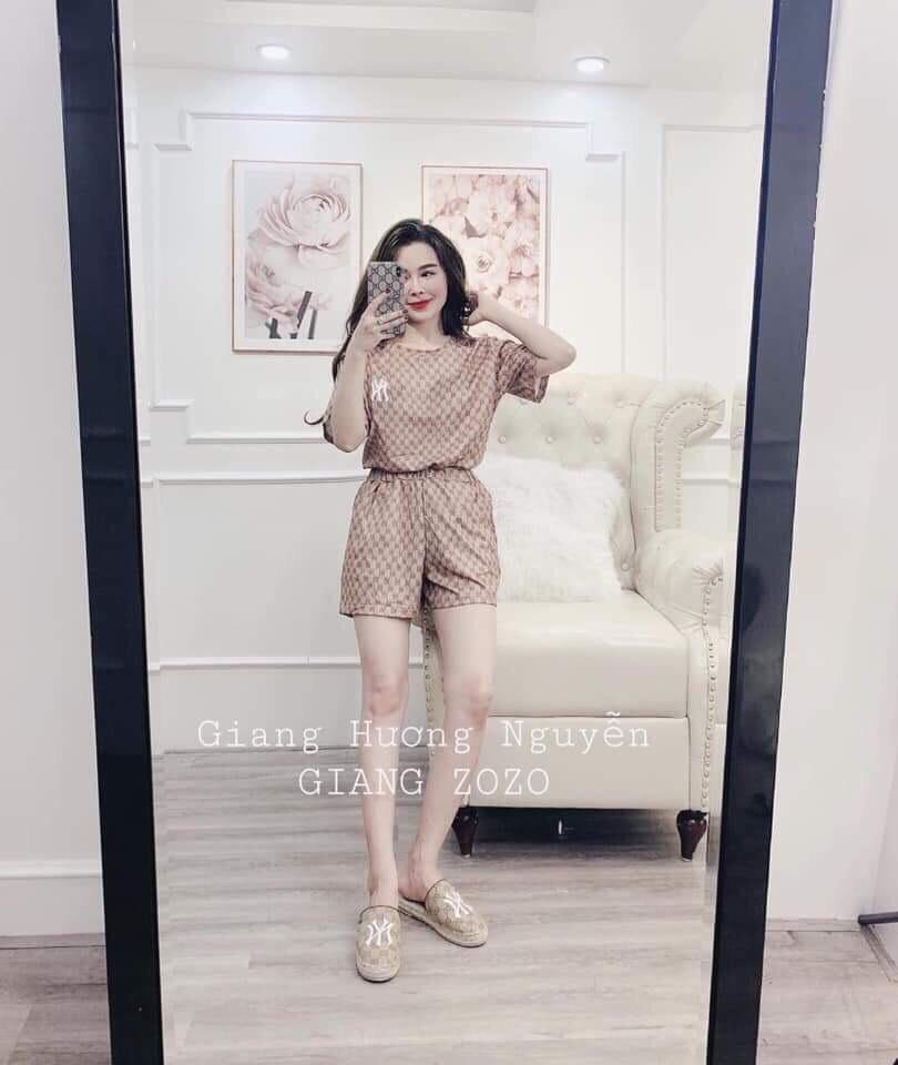 Sét bộ đồ đùi cotton nữ chào hè cực chất ld0719