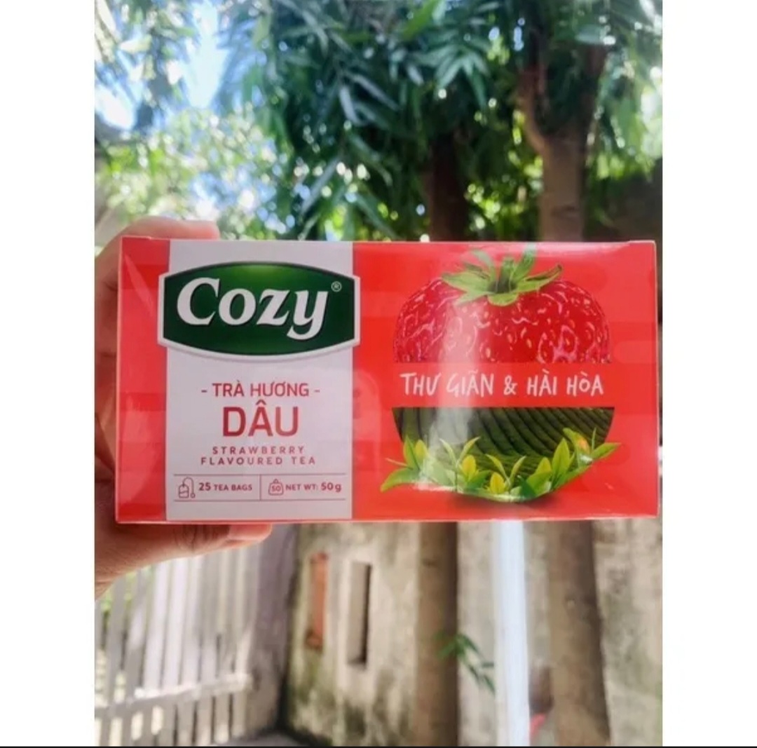 Trà Cozy túi lọc hương dâu (25x2gr)