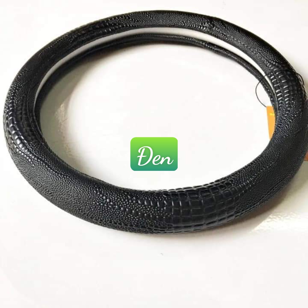 Bọc Vô Lăng Da Vân Cá Sấu size 38, cho các xe 4 - 7 chỗ