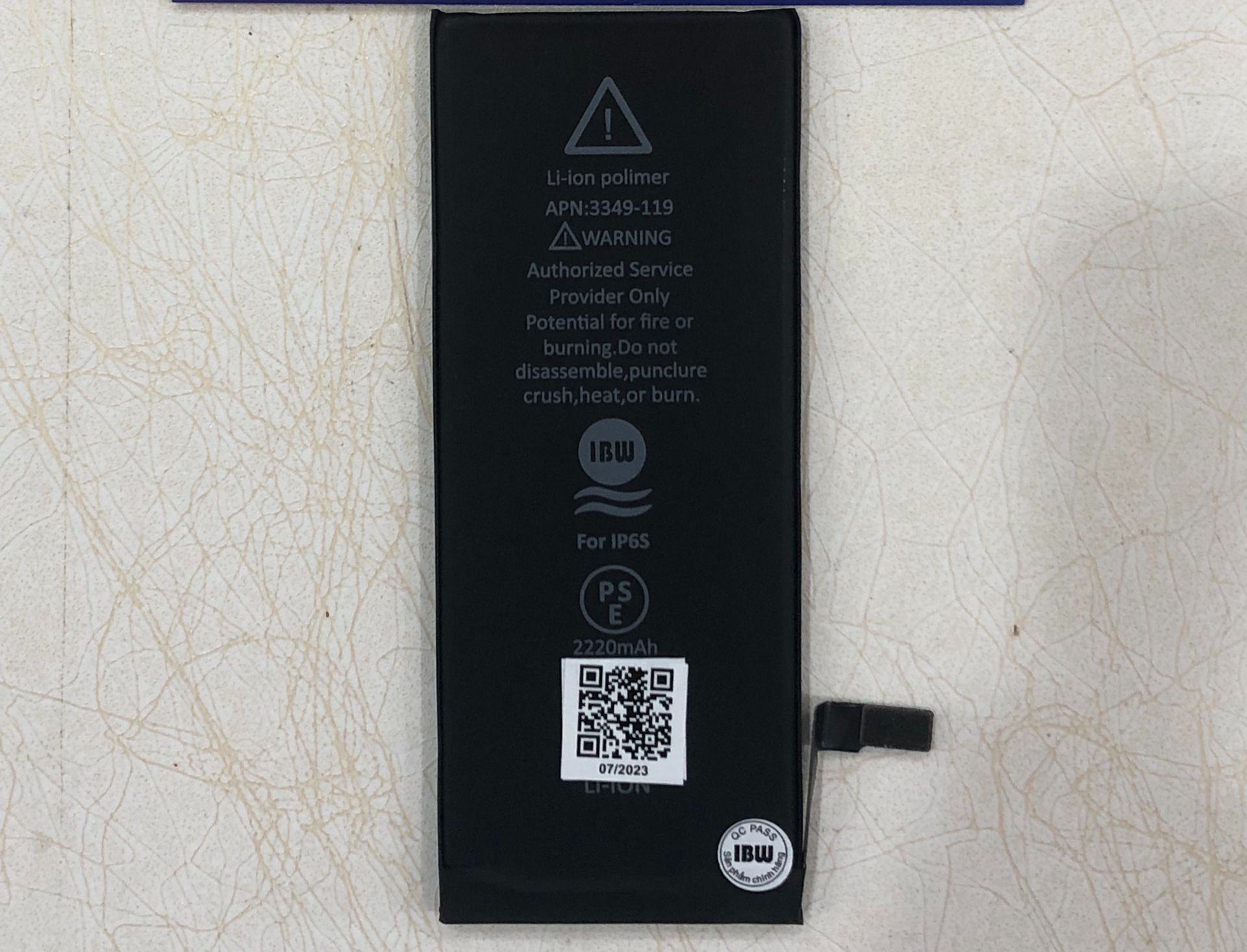 Pin điện thoại tương thích cho ip6s / ip 6s (bảo hành 12 tháng)