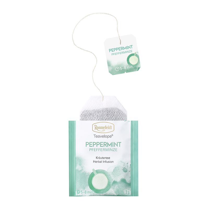 [HCM][HÀNG CHÍNH HÃNG] Trà Túi Lọc Trà Ronnefeldt tea - Teavelope Peppermint 1 hộp / 25 Sachets