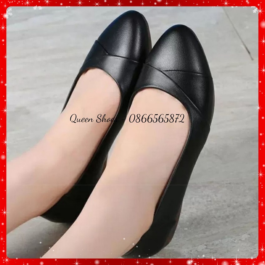 giày búp bê - giày bệt nữ da mềm dáng chuẩn
