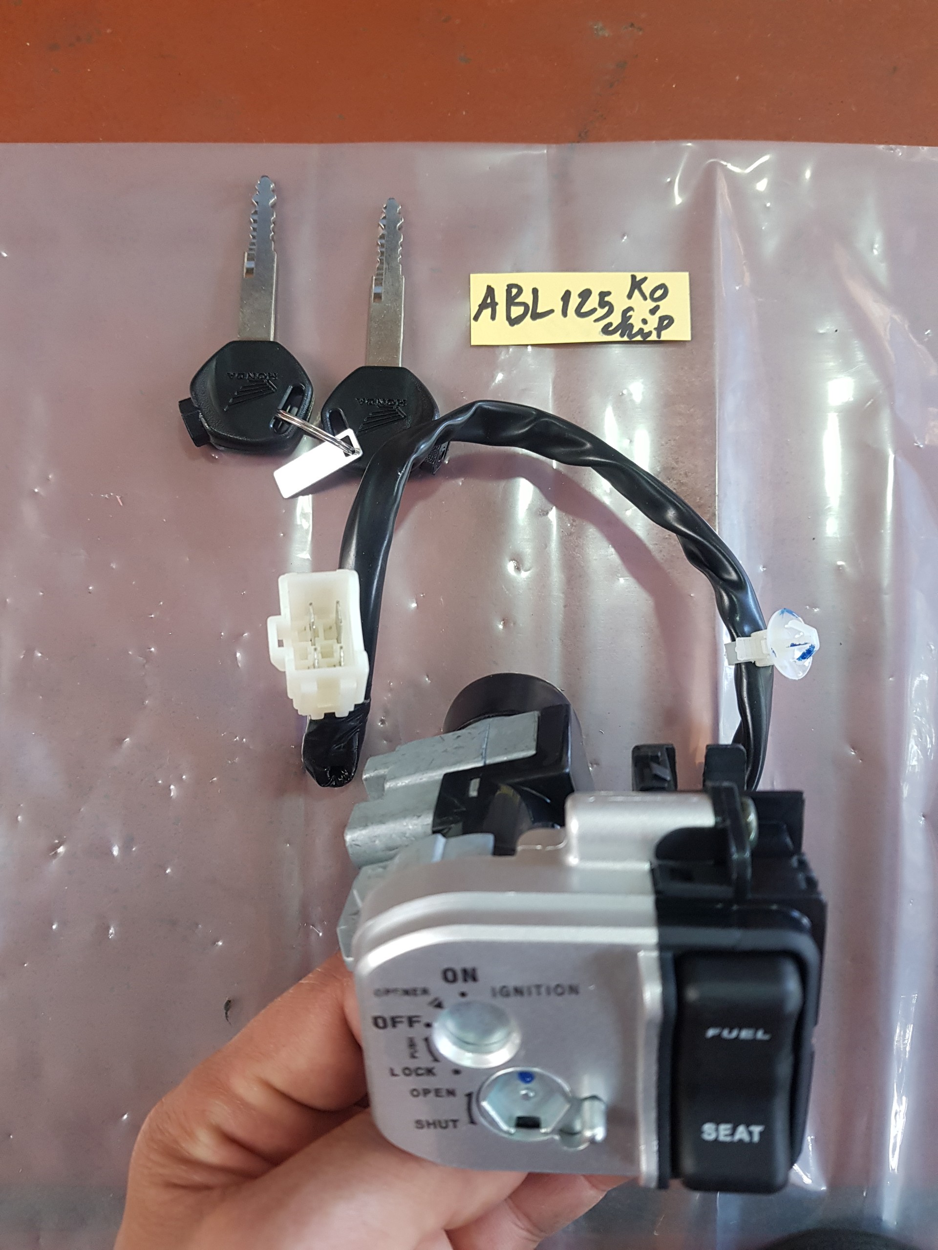 Original 2013-2015 125cc airblade lock set
