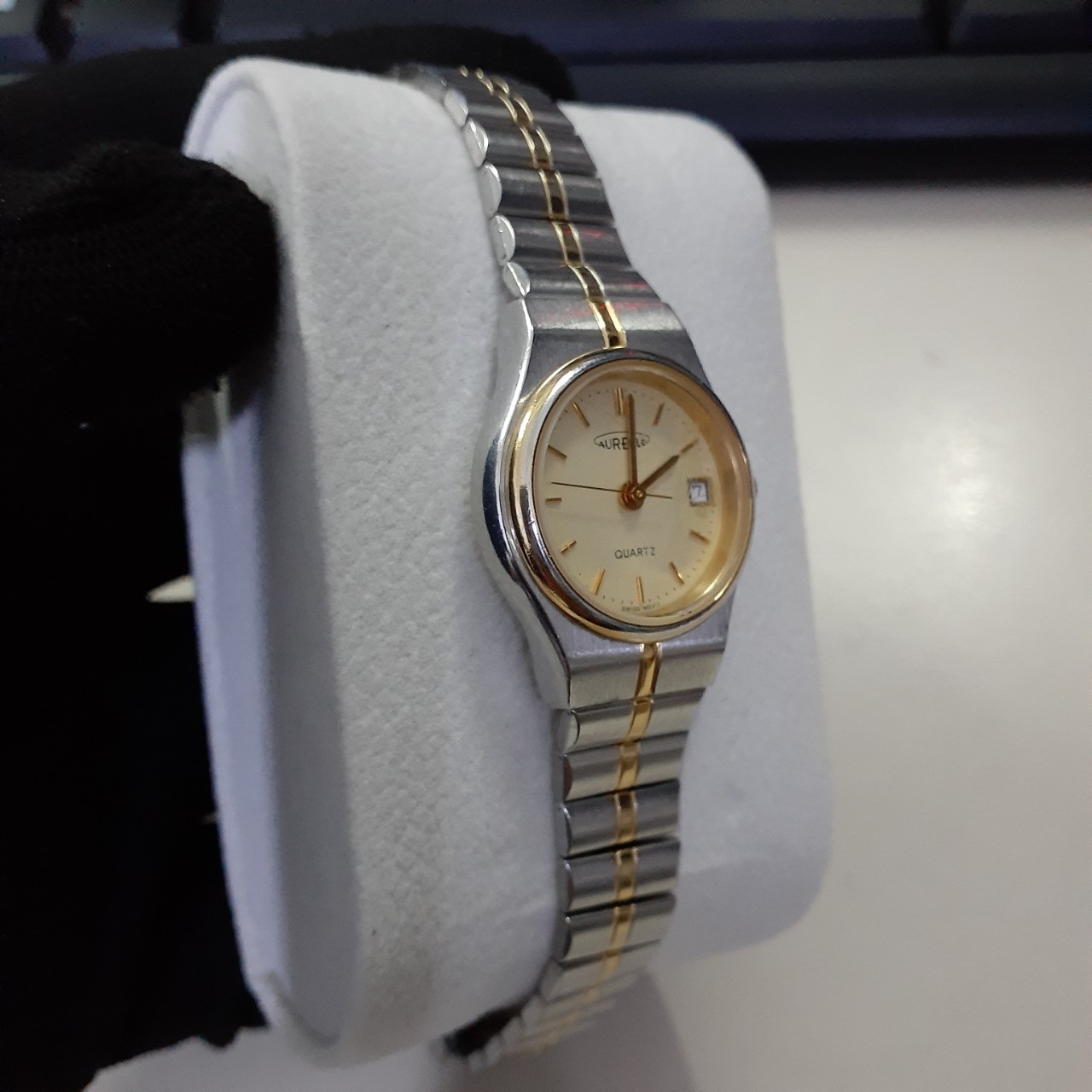 Đồng hồ nữ Thụy sỹ Aureole sw276 máy V8 second hand