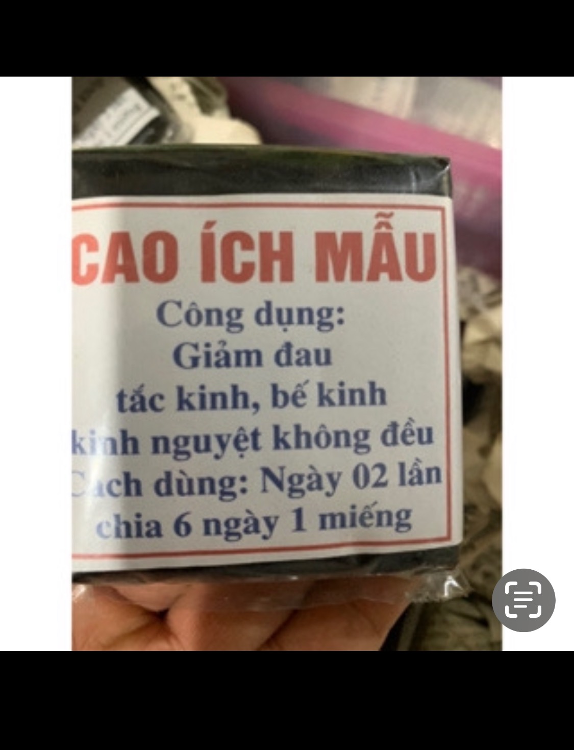 Cao ích mẫu gia truyền miếng 100g