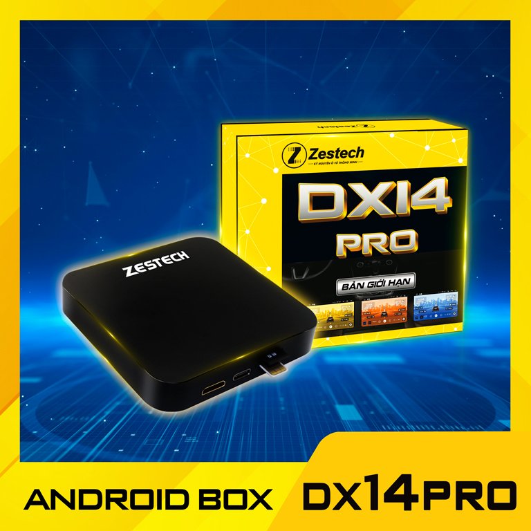 Carplay Android Box Zestech DX14 PRO (Mới 2023 - Siêu mạnh)