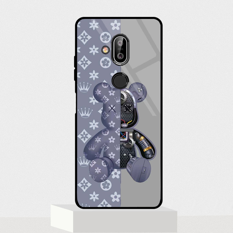 Ốp Lưng NOKIA 8.1 Mặt kính 3D cao cấp