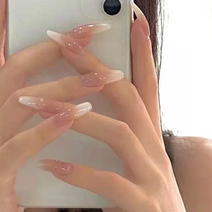 Set 24 Móng Tay Giả Kèm 24 Miếng Keo Dán