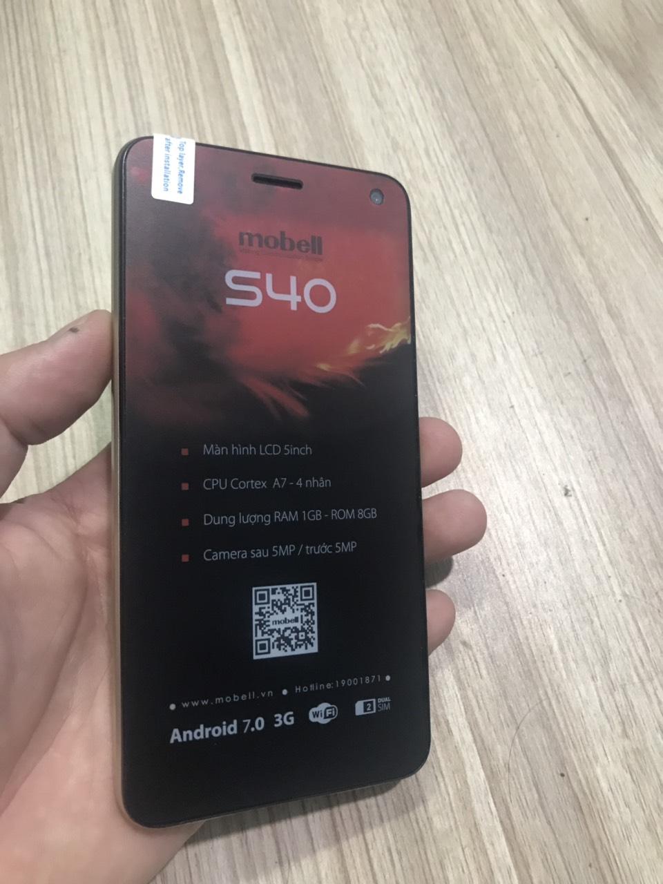 Điện thoại Mobell S40 - 1GB RAM, 8GB, 5 inch