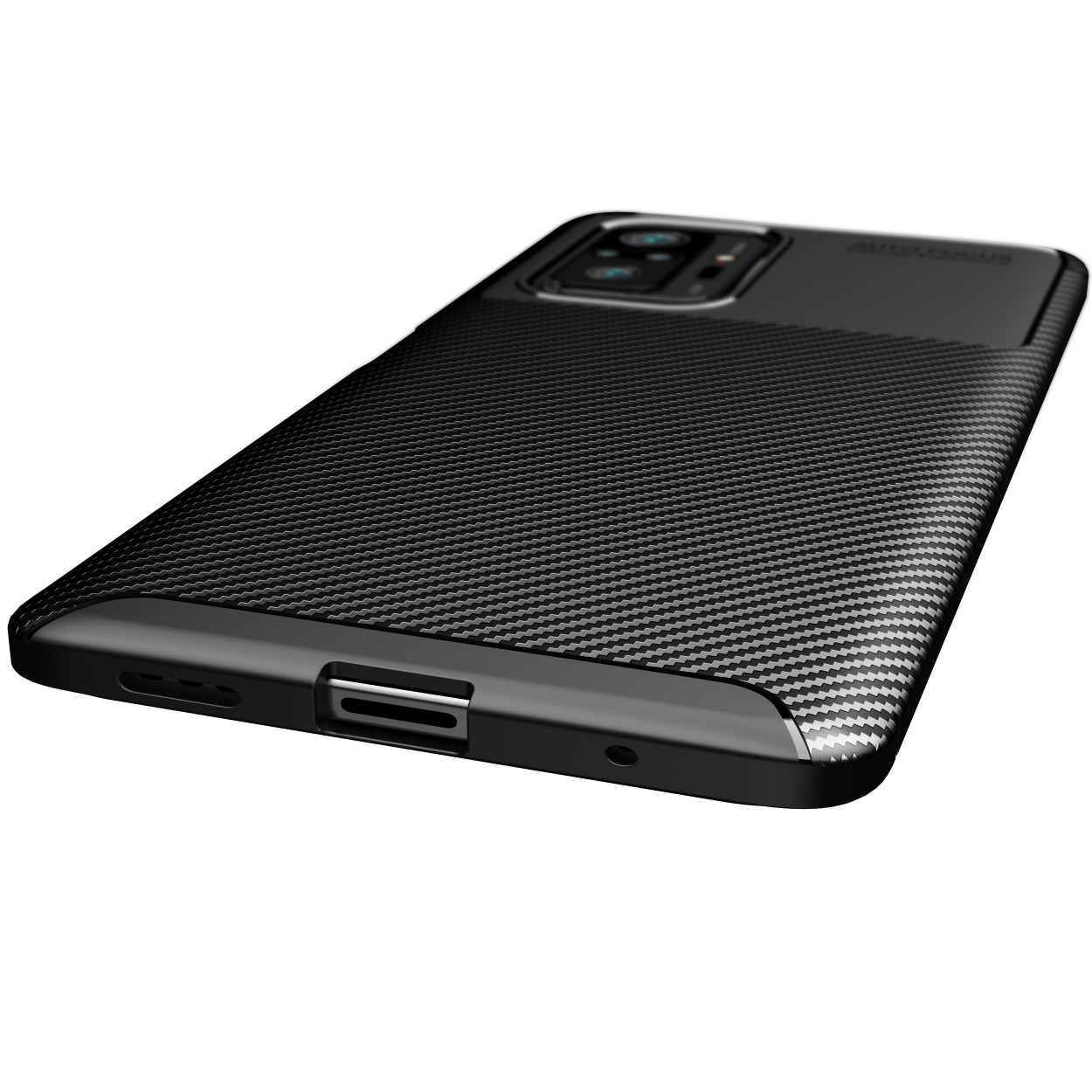 Ốp lưng Redmi Note 10 Pro chống sốc vân Rằn Ri Auto Focus cao cấp