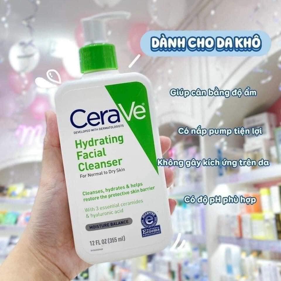 [HÀNG CHÍNH HÃNG] Sữa rửa mặt Cerave nội địa Pháp