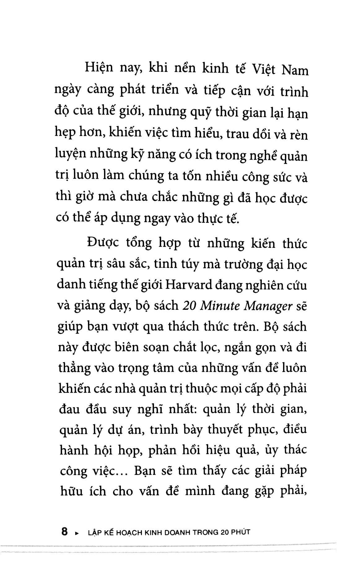 Sách - Lập kế hoạch kinh doanh trong 20 phút