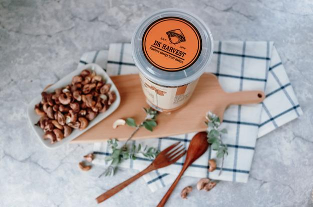 Hạt Điều Vỏ Lụa Rang Muối DK Harvest - 500g
