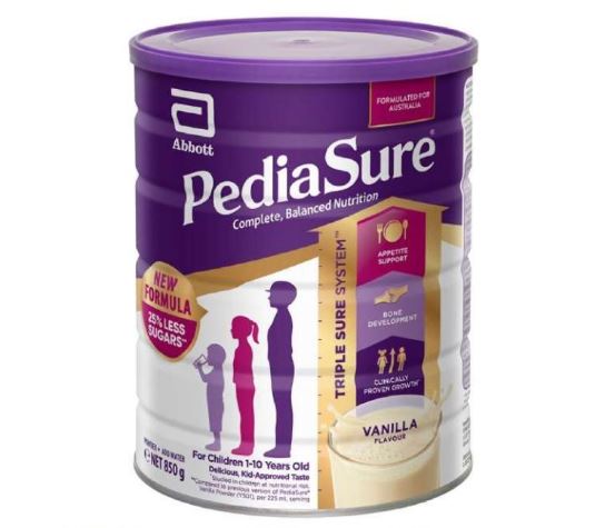 Date 02/2026   Sữa bột PediaSure Úc 850g