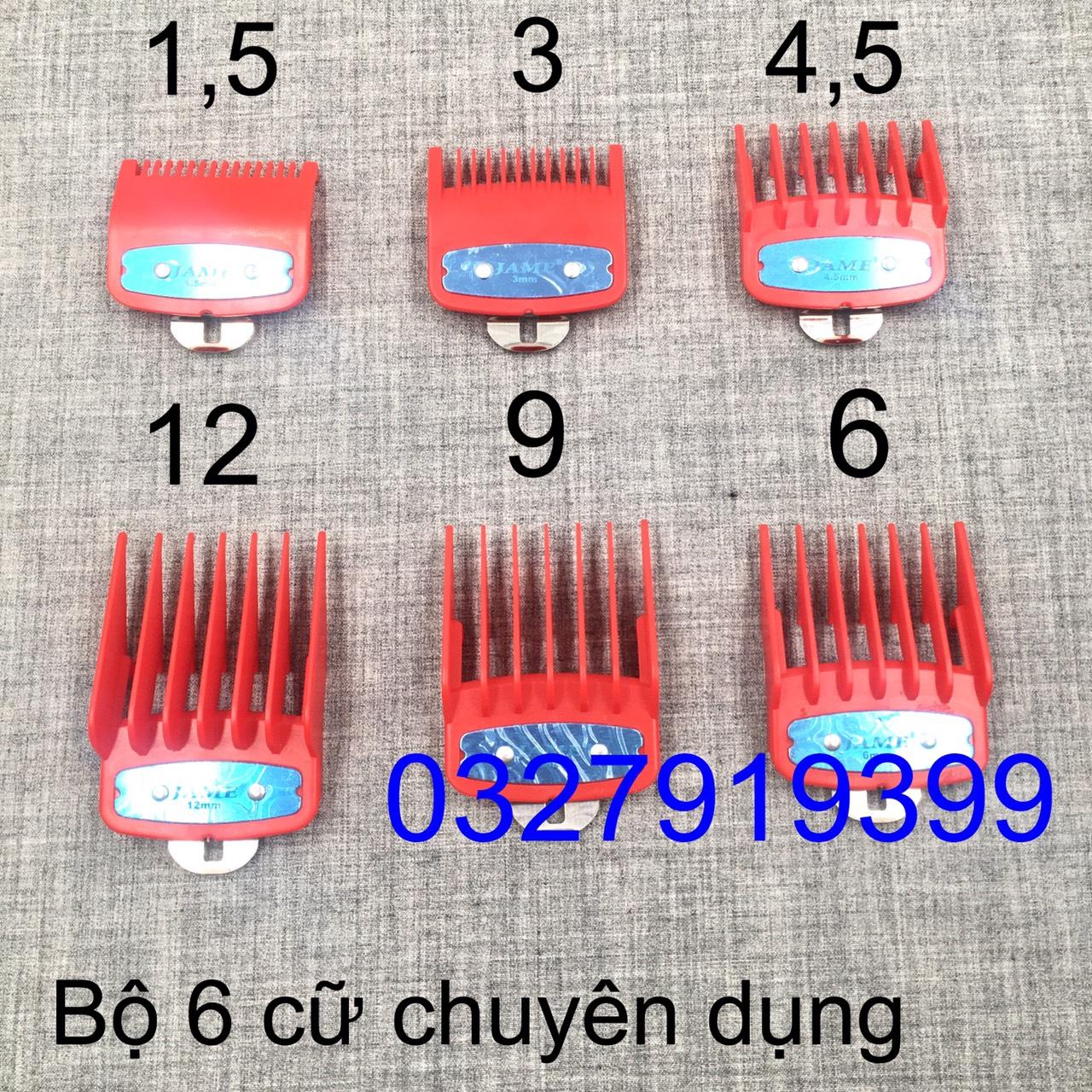Cữ gá thép tông đơ BARBER ( 1 bộ 6 cái )
