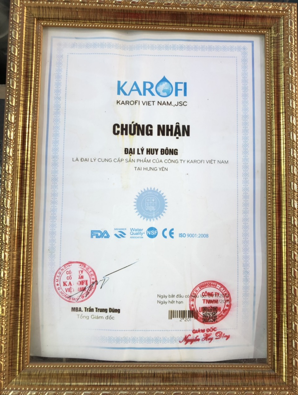 MÁY LỌC NƯỚC KAROFI KAQ-O07