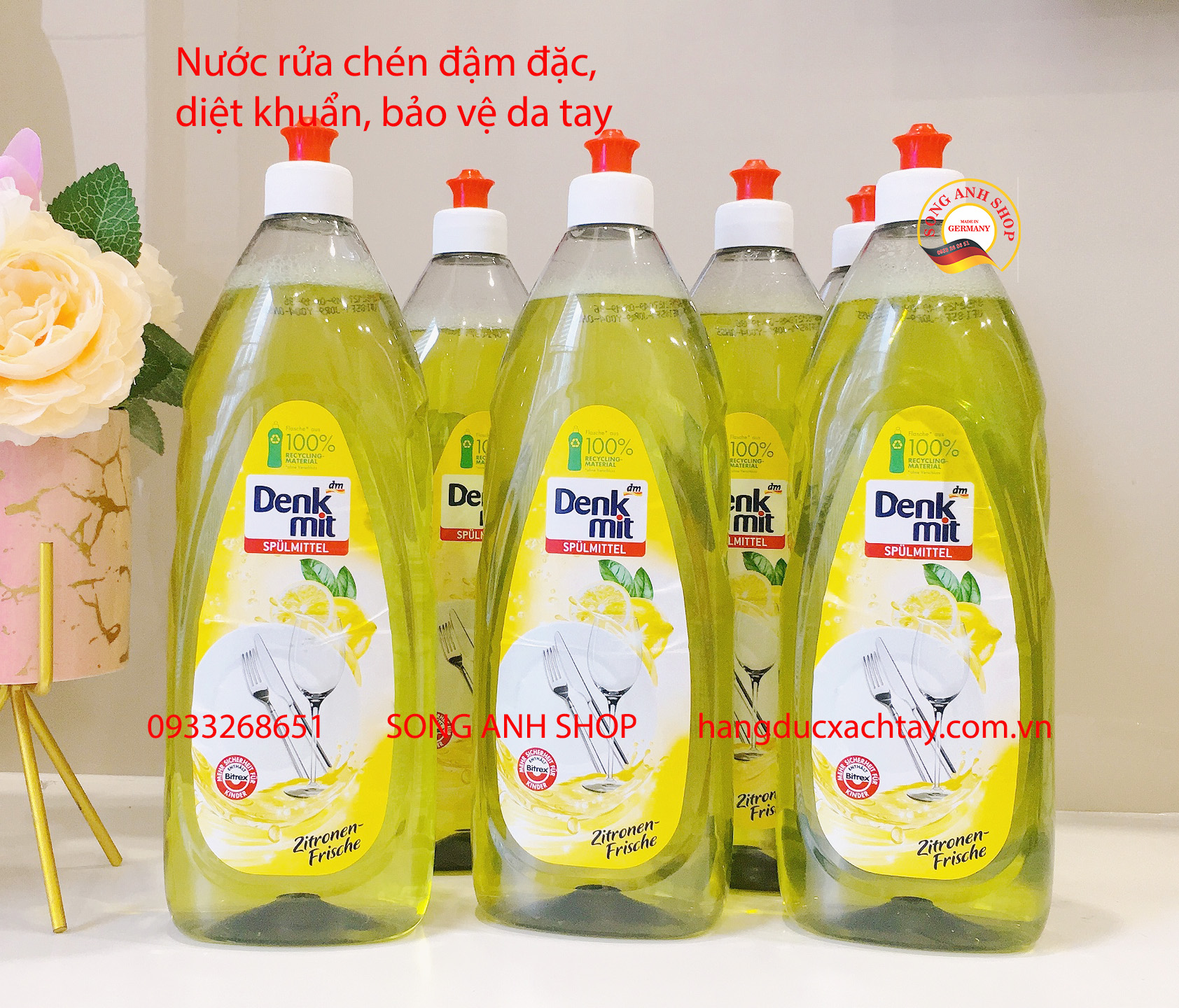 Lemon freshness washing-up liquid denkmit