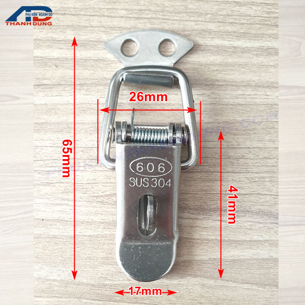 Khóa Mỏ Vịt Inox 304 Cao Cấp
