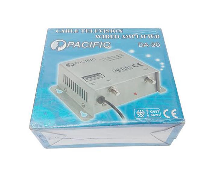 Bộ khuếch đại truyền hình cáp PACIFIC DA-20 (Bạc)