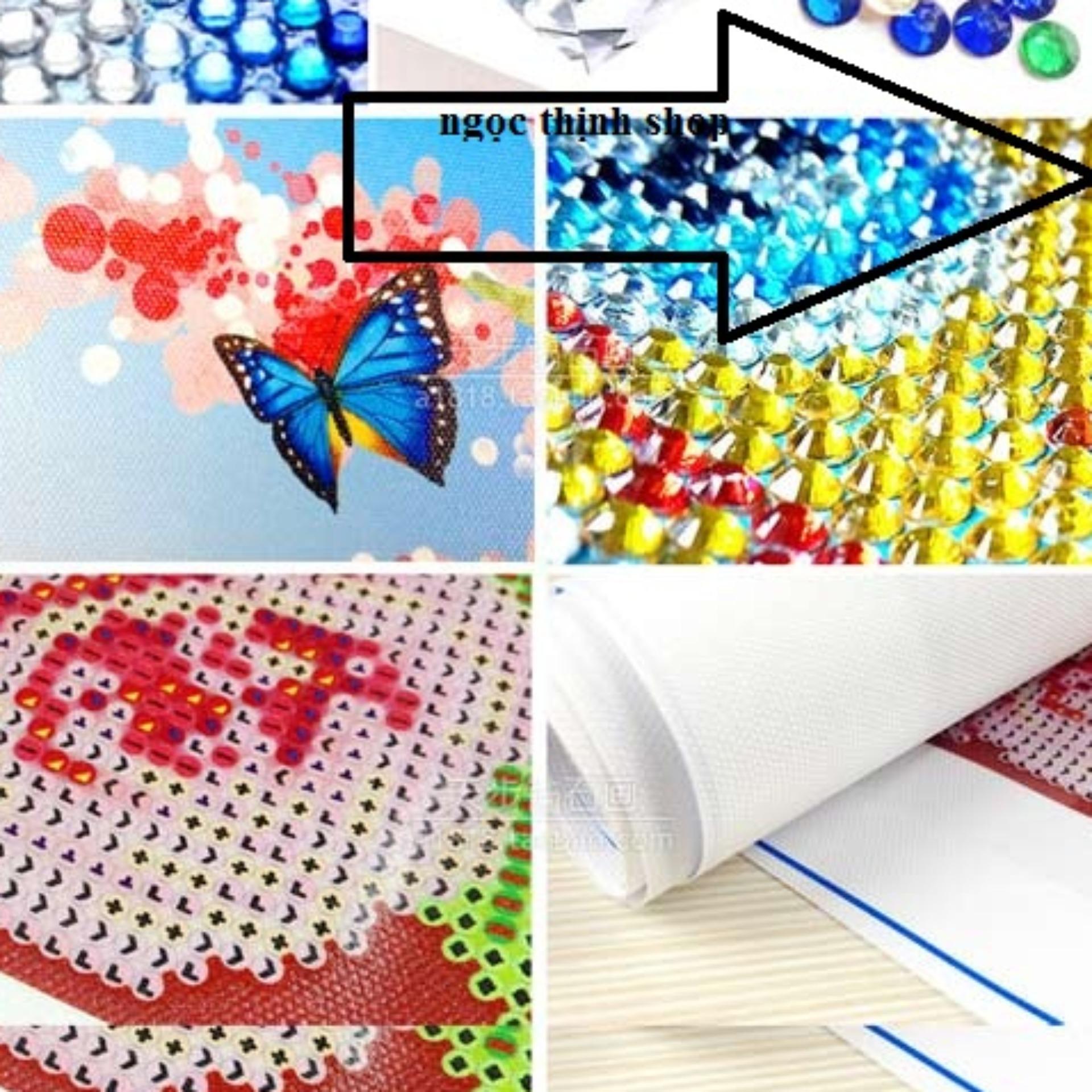 Tranh đính đá Gia đình YN2088-Ngọc Thịnh