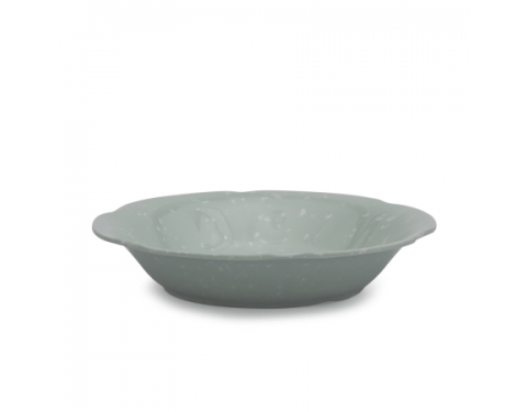 Dĩa Nhựa Melamine Hoa Vân Đá Ngọc