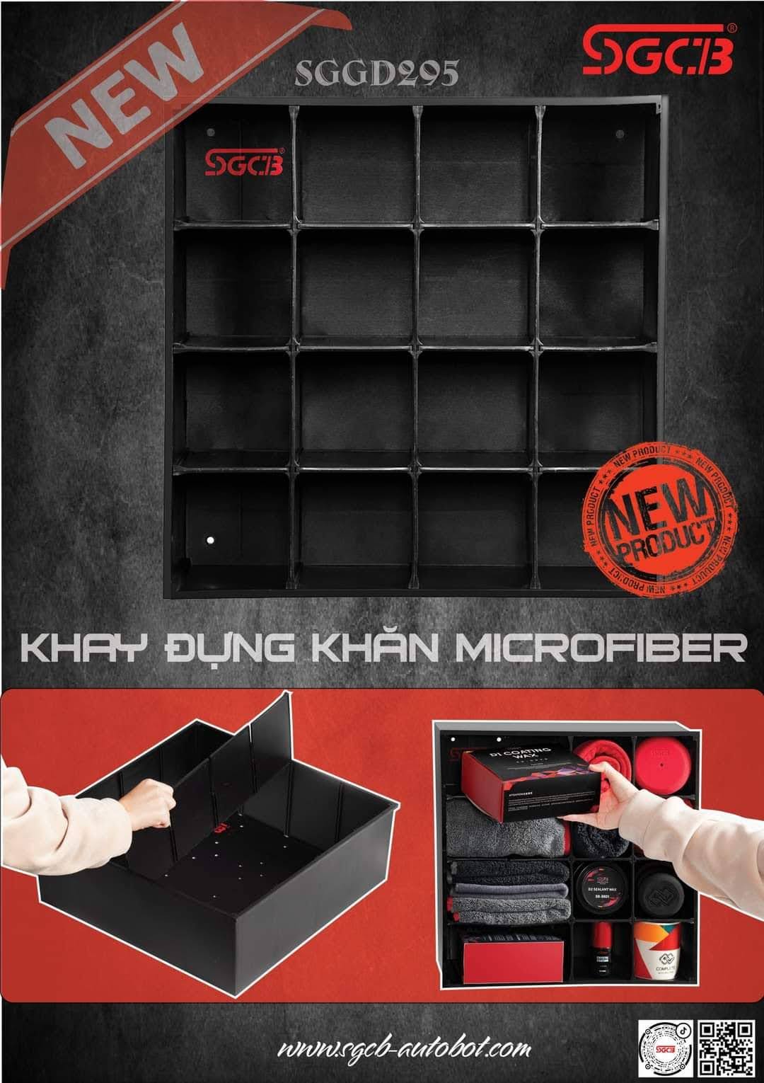 Khay đựng khăn microfiber SGCB