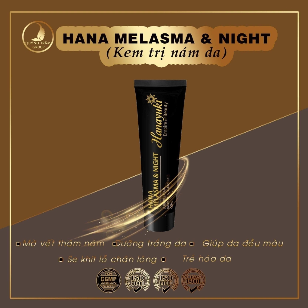 [HCM]HANAYUKI - Kem nám Hana Melasma & Night