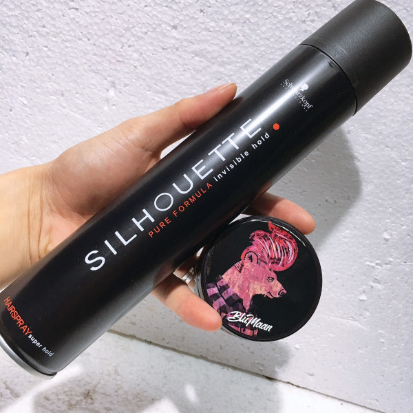 COMBO GÔM XỊT TÓC VÀ SÁP VUỐT TÓC BLUMAAN GẤU ĐỎ