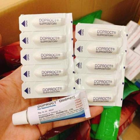 ( Hàng chuẩn, giá gốc) Hộp trĩ DOPROCT Thái Lan