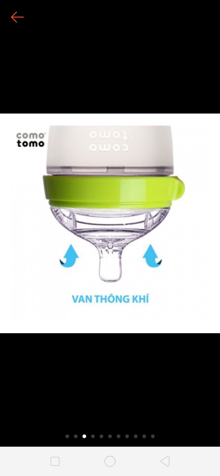 Bộ 2 bình sữa comotomo 150ml/250ml đủ 2 màu xanh/hồng