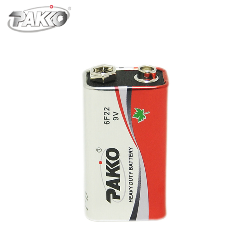 Pin vuông 9V Pakko 6F22 cao cấp 1 viên