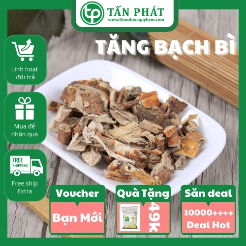 [Hàng mới về] Tang bạch bì (vỏ rễ dâu) sấy khô 500g - Thảo Dược Tấn Phát - Hàng loại 1 chất lượng cao