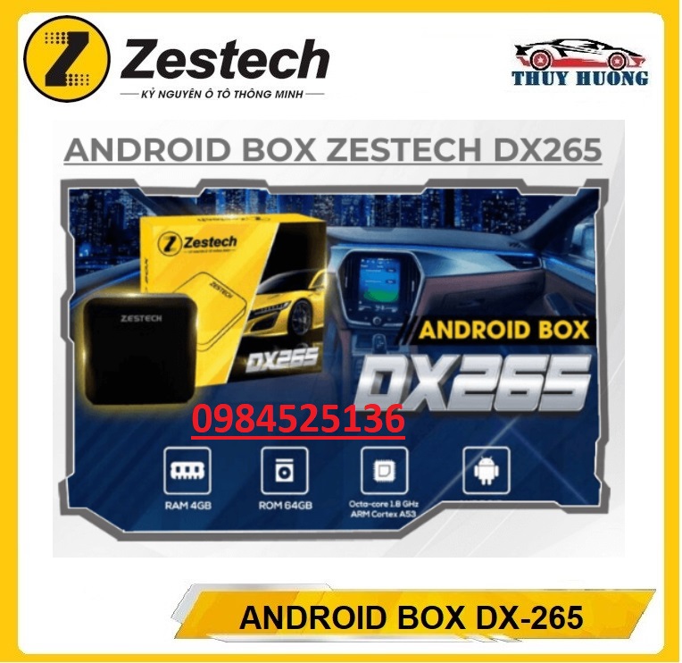 Tặng bản đồ vietmap, tặng sim 4g, android ô tô box zestech dx-265,thiết bị android box cho màn hình trên ô tô dx-265, bộ androi box nâng cấp màn hình zin của xe hơi zestech dx-265 .