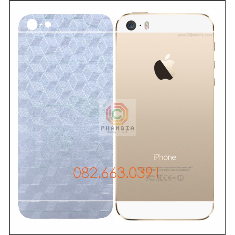 Miếng Dán Carbon Mặt Sau Của Dòng Máy Iphone