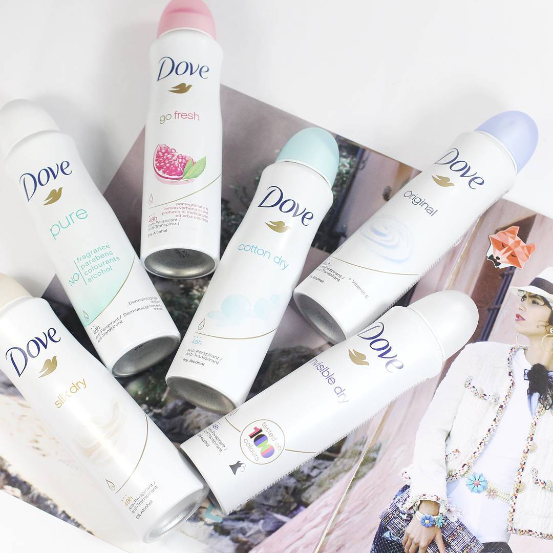 Xịt khử mùi Dove Original 150ml